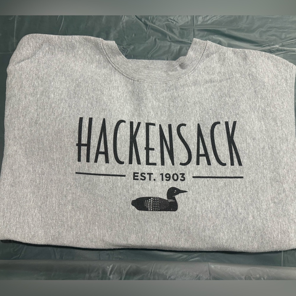 MV Sport Gray Crewneck Sweater
